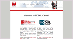 Desktop Screenshot of modulcareer.at